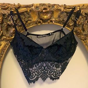 For Love & Lemons lace bralette